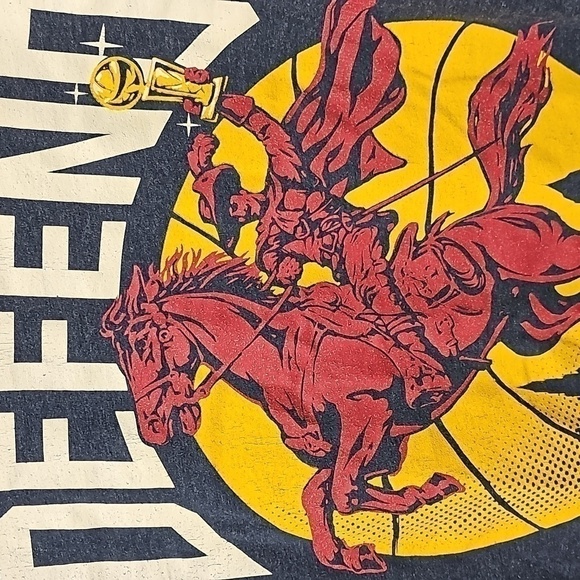 Cleveland Cavaliers Defend Whats Ours Graphic‎ Tee Shirt Size Large - Picture 3 of 6